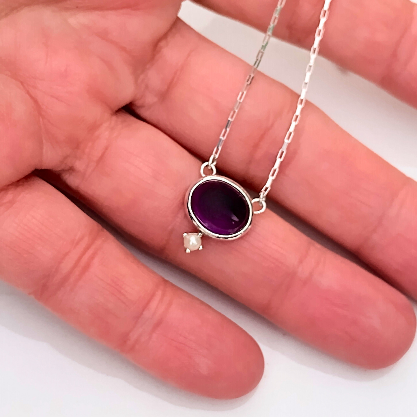amethyst necklace
